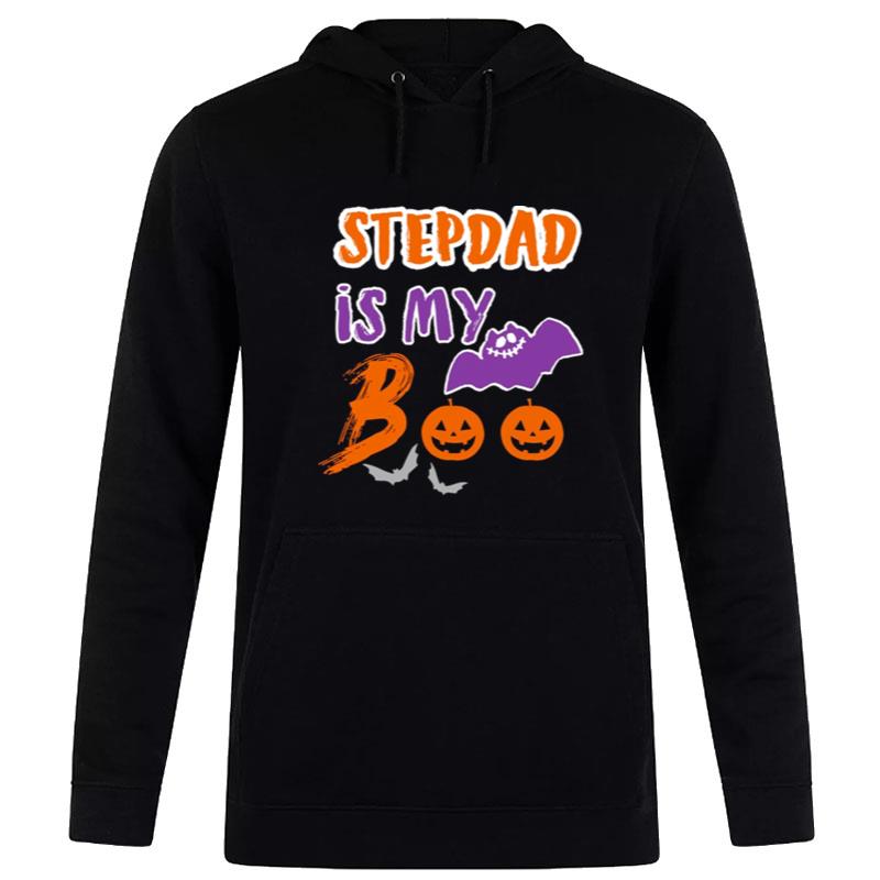 Stepdad Is My Boo Halloween Stepdad S Hoodie