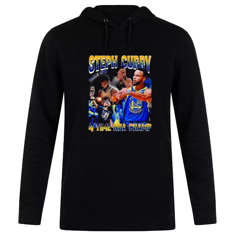 Steph Curry Mvp 4 Time Nba Finals Golden State Warriors Championship 2022 Hoodie