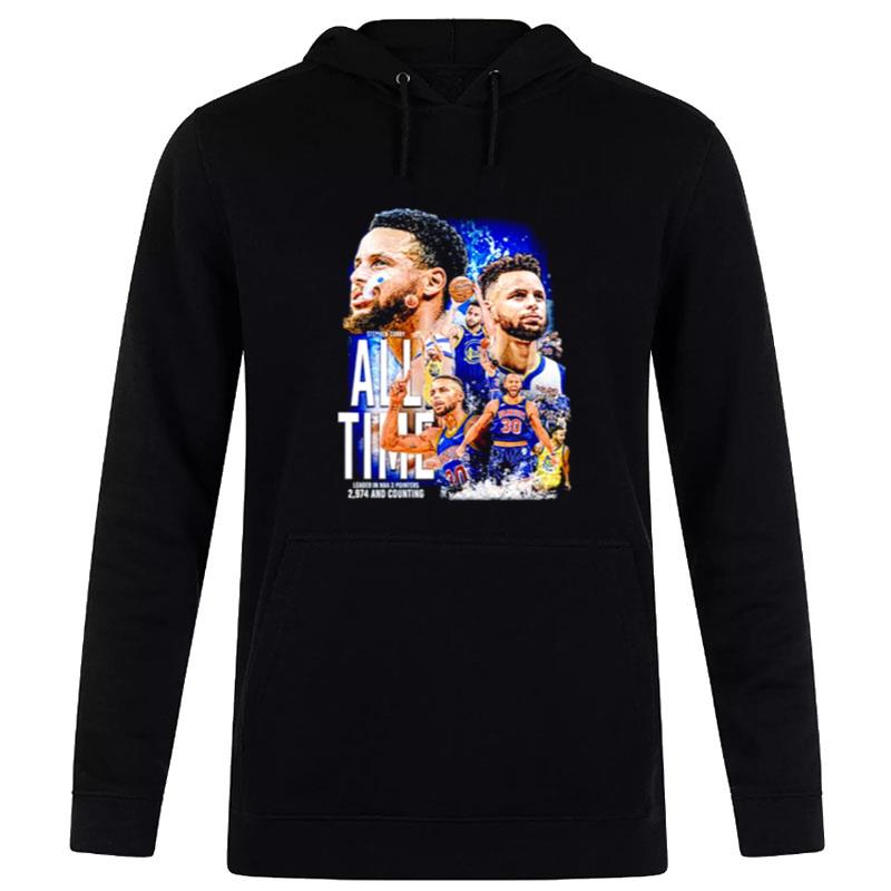 Steph Curry Nba All Time 3Pt Leader Hoodie