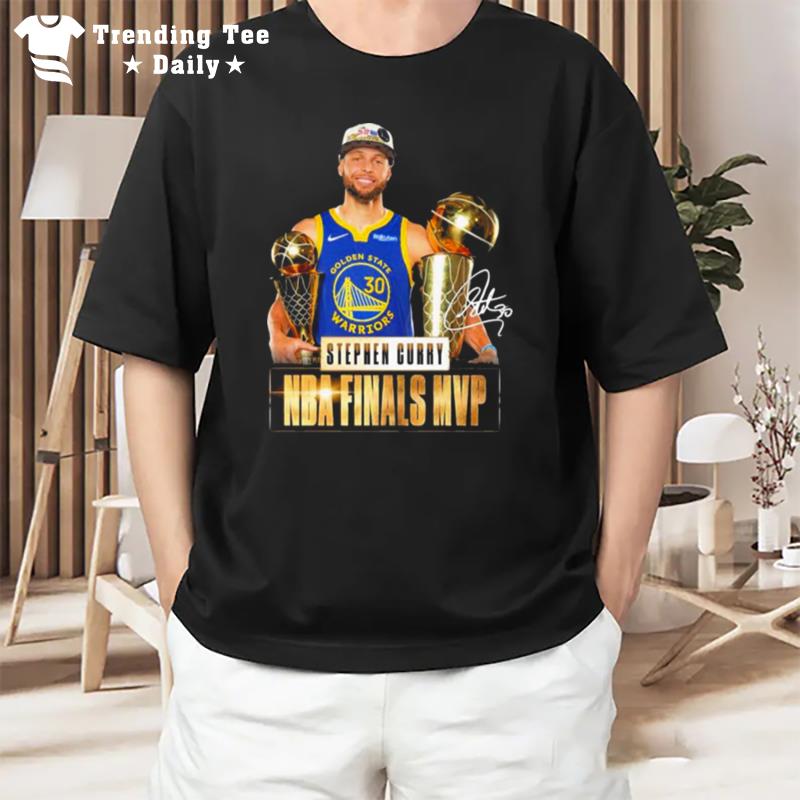Stephen Curry Nba Finals Mvp Golden State Warriors Signature T-Shirt