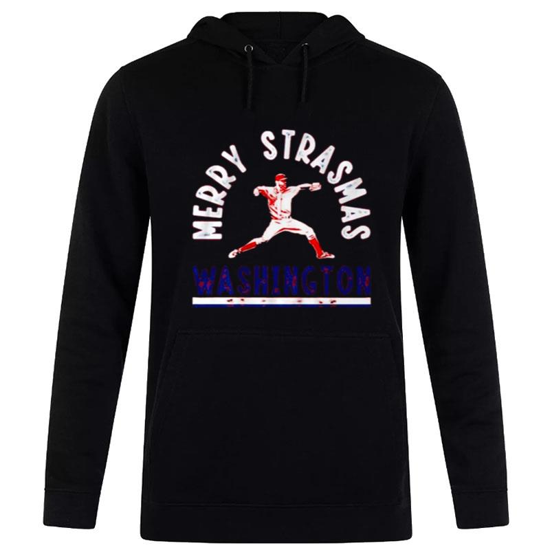 Stephen Strasburg Washington Player Merry Strasmas Hoodie