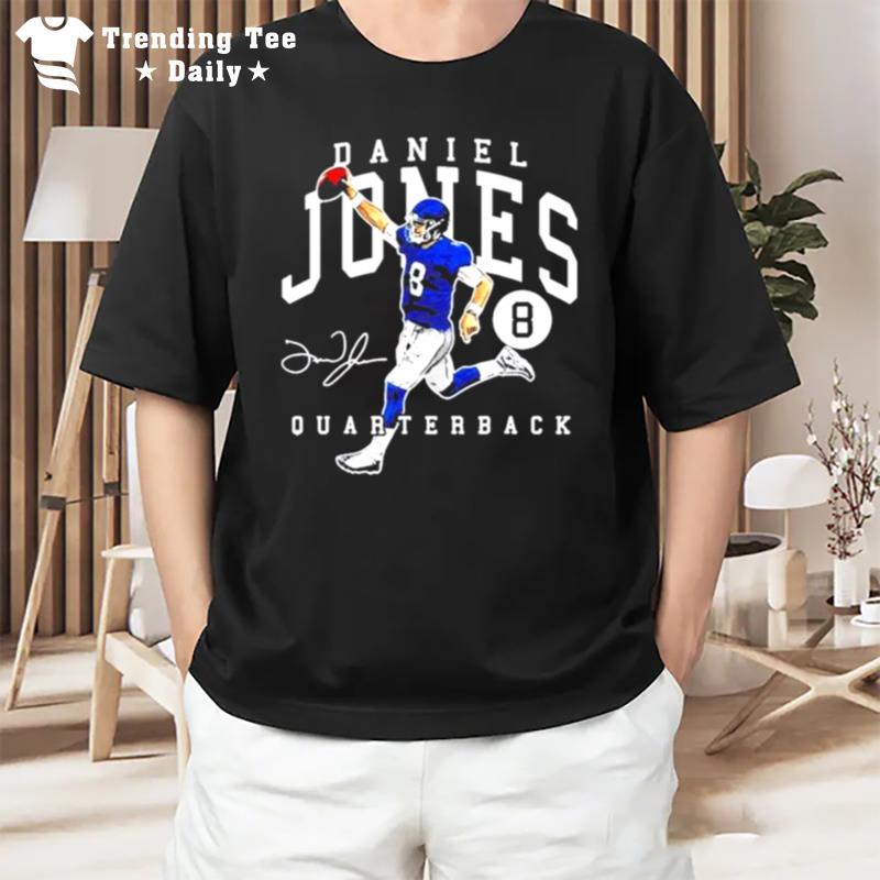 Sterling Shepard Daniel Jones 2022 Signature T-Shirt