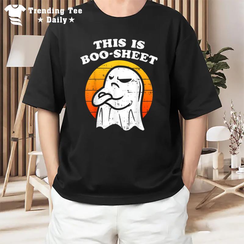This Is Boo Sheet Ghost Halloween Boys Girls T-Shirt