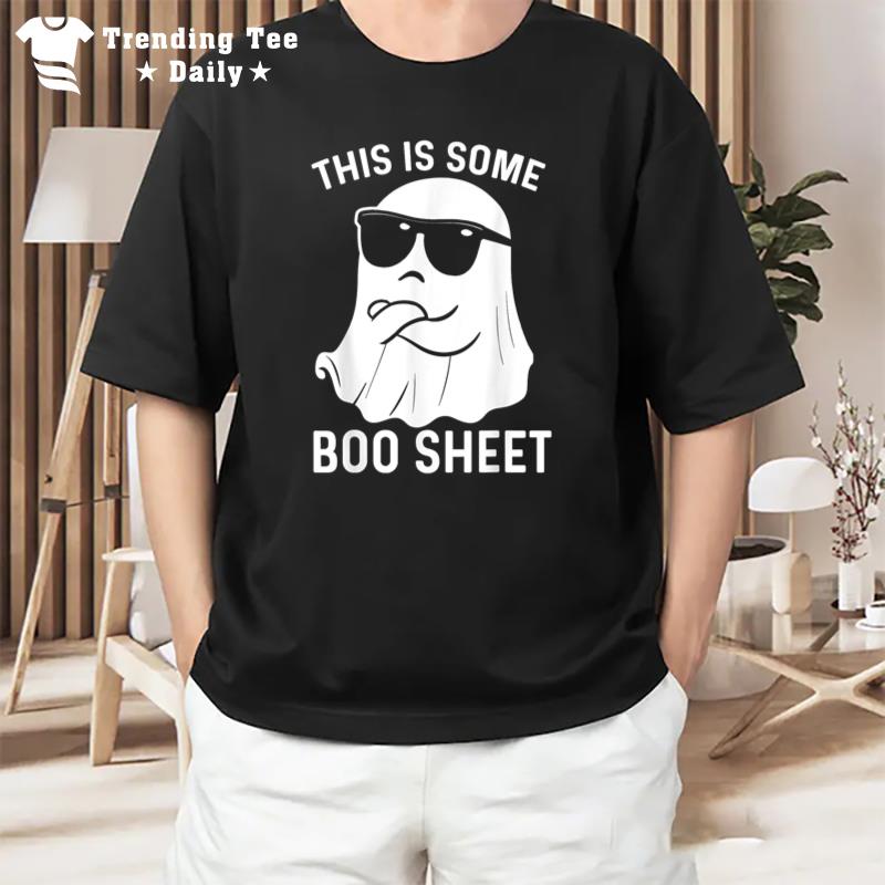 This Is Some Boo Sheet Ghost Halloween Costume T-Shirt