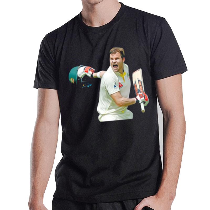 Steve Smith Custom Cricket Design T-Shirt T-Shirt