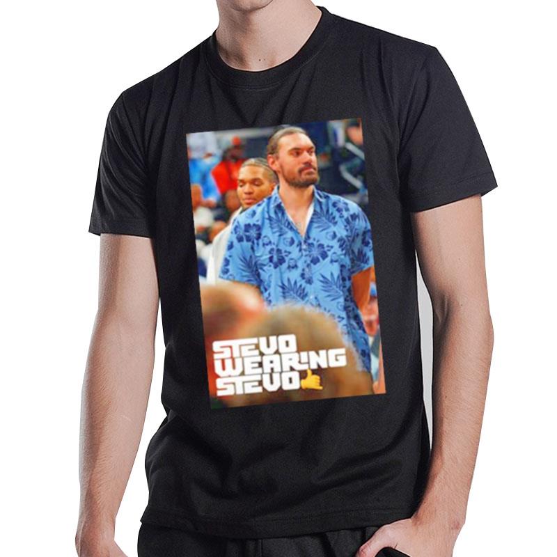 Steven Adams Stevo Wearing Stevo T-Shirt T-Shirt