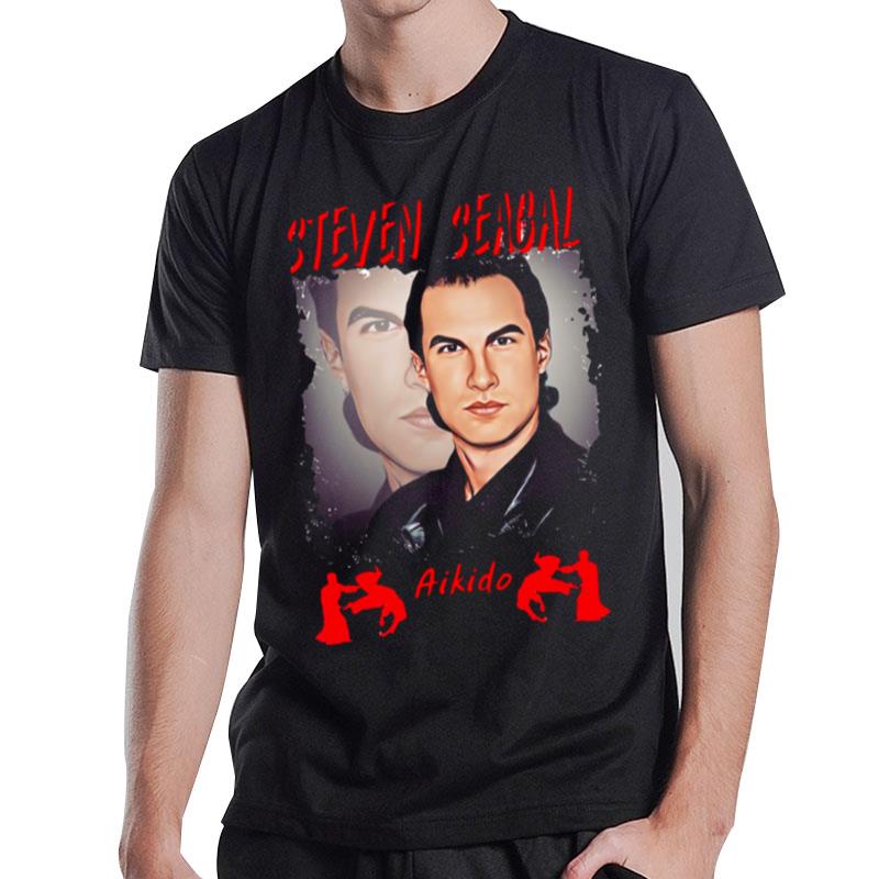 Steven Seagal Aikido Fanar T-Shirt T-Shirt