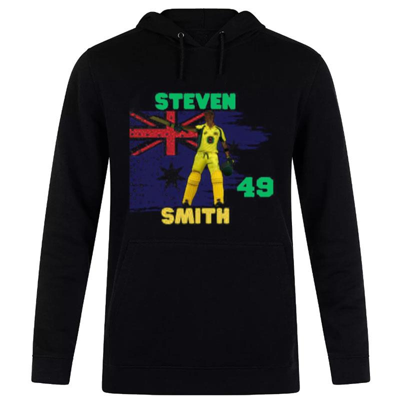 Steven Smith Australian Batter Cricke T-Shirt Hoodie