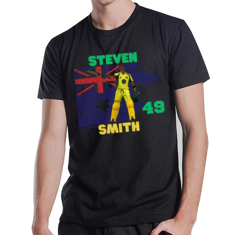 Steven Smith Australian Batter Cricke T-Shirt T-Shirt