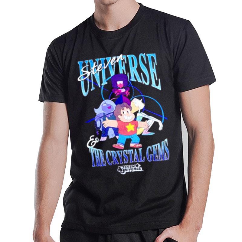 Steven Universe & The Crystal Gems Retro Portrai T-Shirt T-Shirt