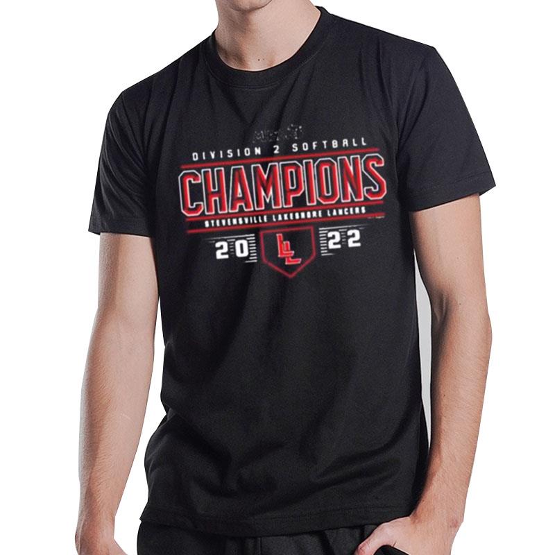 Stevensville Lakeshore Lancers Mhsaa Division 2 Softball Champions 2022 T-Shirt T-Shirt