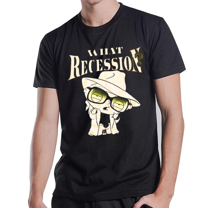 Stewie Griffin What Recession Pimp Vintage T-Shirt T-Shirt