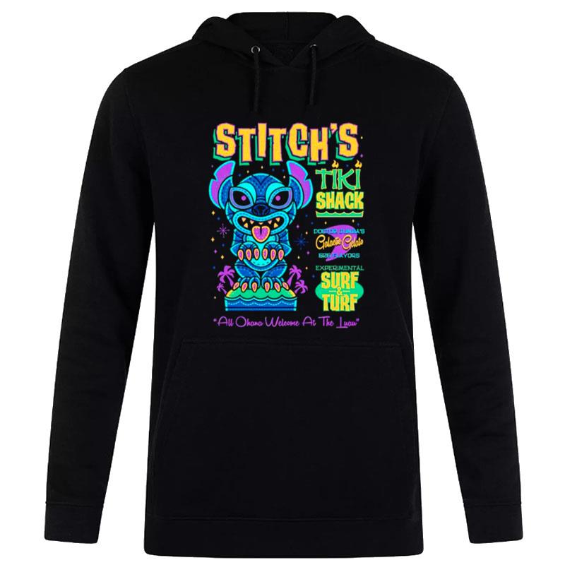 Stitch Tiki Shack Surf Turf T-Shirt Hoodie