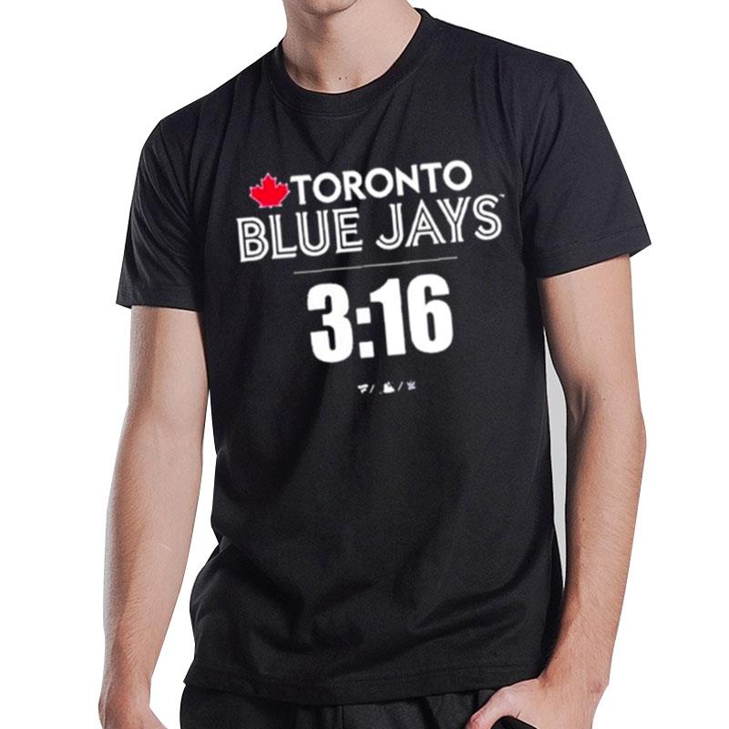 Stone Cold Steve Austin Toronto Blue Jays Fanatics Branded 3 16 T-Shirt T-Shirt