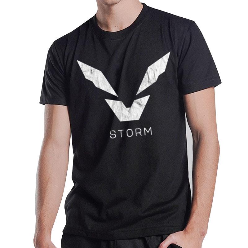 Storm Javelin Variant Anthem Game Symbol Worn White Logo T-Shirt T-Shirt