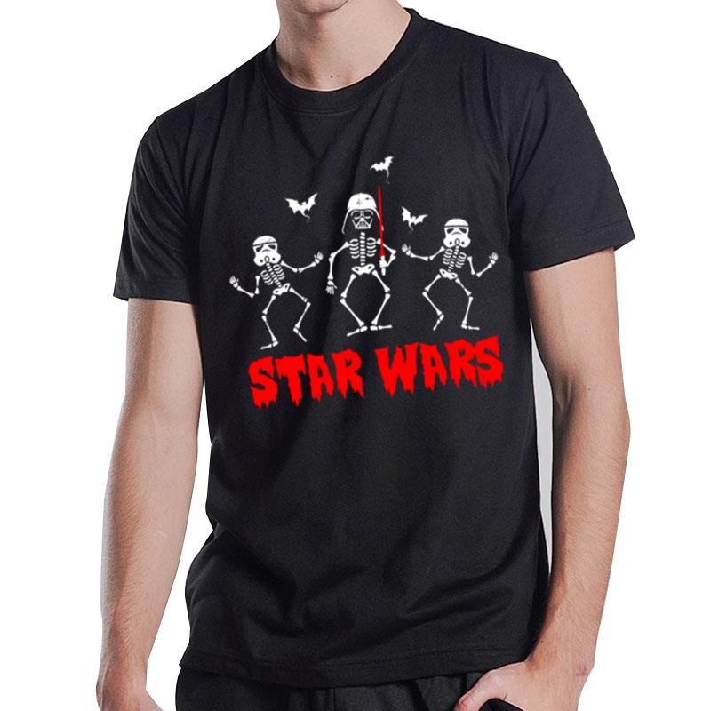 Storm Skeletons Halloween Darth Vader T-Shirt T-Shirt