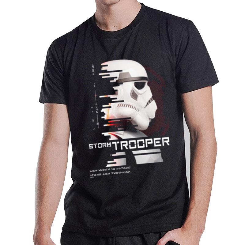 Stormtrooper Digital Fade Star Wars Andor T-Shirt T-Shirt