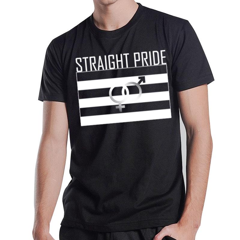 Straight Pride Black At Garmen T-Shirt T-Shirt