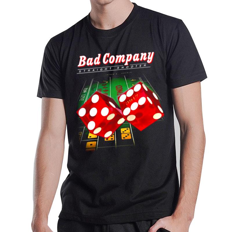 Straight Shooter Bad Company Band Vintage Retro Graphic T-Shirt T-Shirt