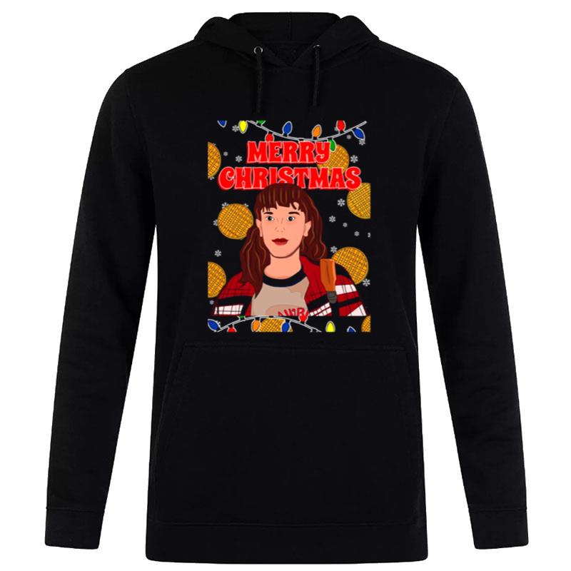 Stranger Things 4 Christmas Design Eleven Character T-Shirt Hoodie