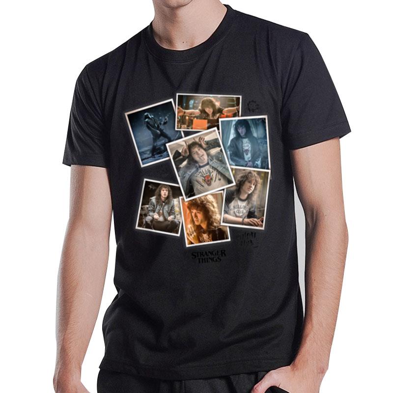 Stranger Things 4 Eddie Munson Scrapbook Photos  B0B64Mq3L7 T-Shirt T-Shirt