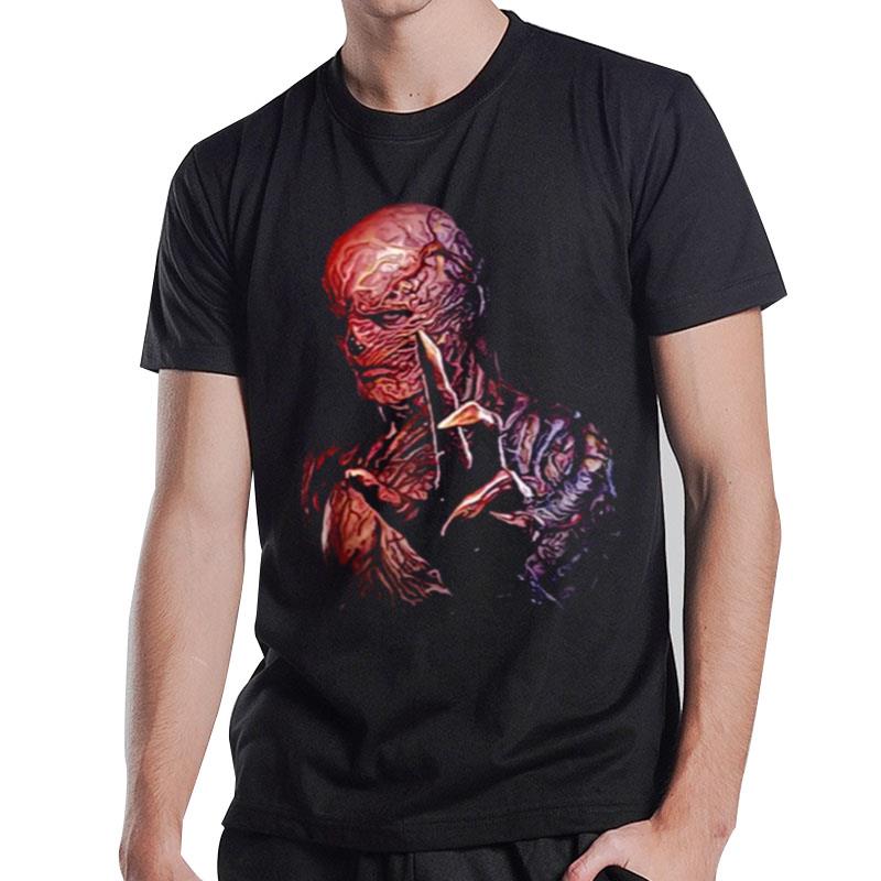 Stranger Things 4 Vecna Hand Reaching Portrais T-Shirt T-Shirt