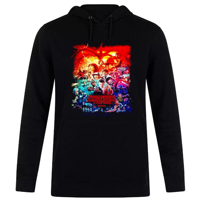 Stranger Things 5 Has Stranger Things Spin Off Series Officially Confirmed By Netflix Kins Will Fall One Last Time S5 2024 T-Shirt Hoodie