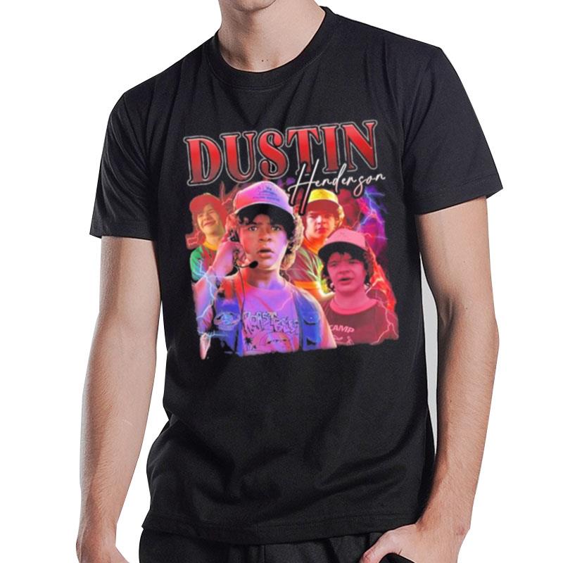 Stranger Things Characters Dustin Henderson T-Shirt T-Shirt