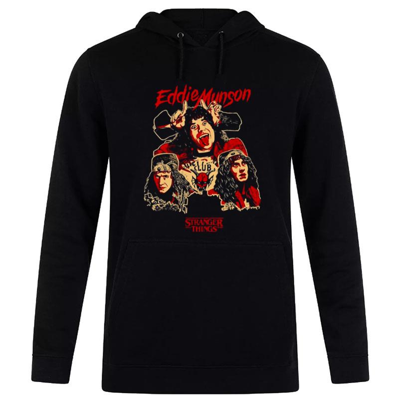 Stranger Things Eddie Munson Joseph Quinn Characters T-Shirt Hoodie