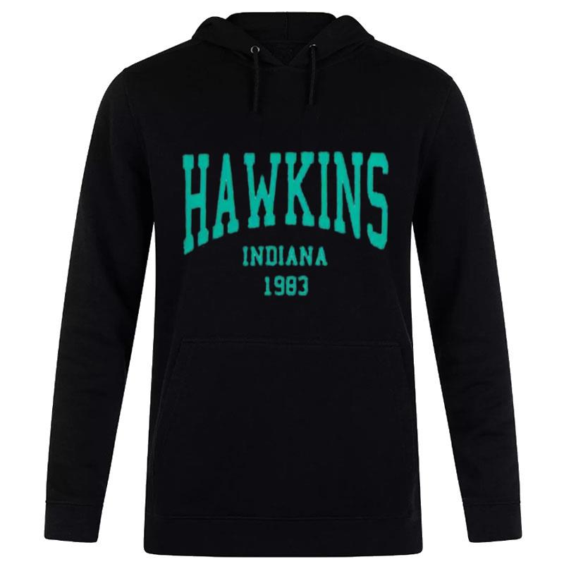 Stranger Things Hawkins Indiana 1983 T-Shirt Hoodie