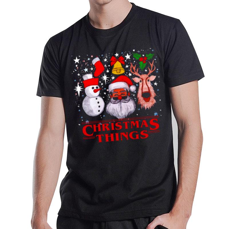 Stranger Things In Christmas 2022 T-Shirt T-Shirt