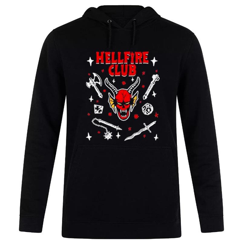 Stranger Things Textbook Hellfire Club 2022 T-Shirt Hoodie