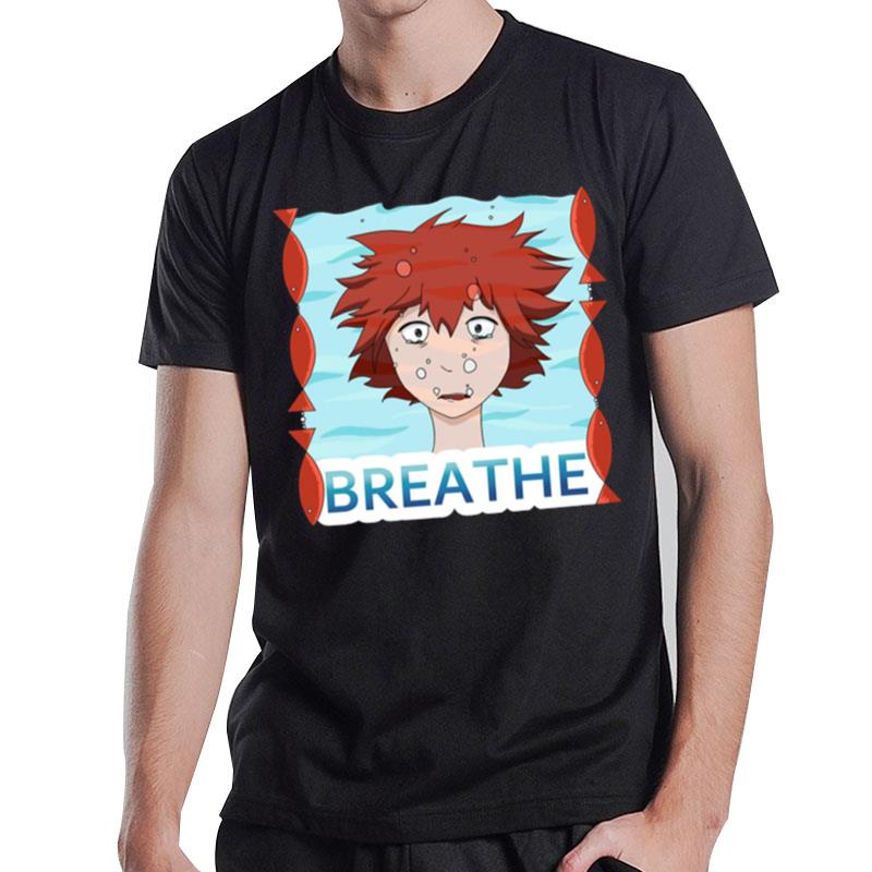 Striking Underwater Breathe Tsuritama T-Shirt T-Shirt