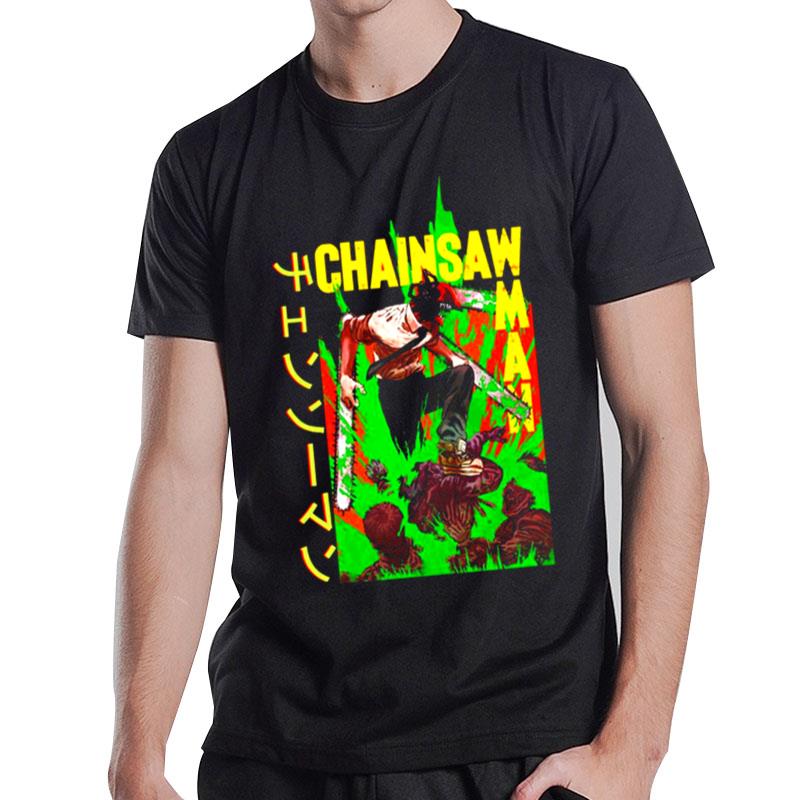Strong Energy Chainsaw Man Brutal T-Shirt T-Shirt
