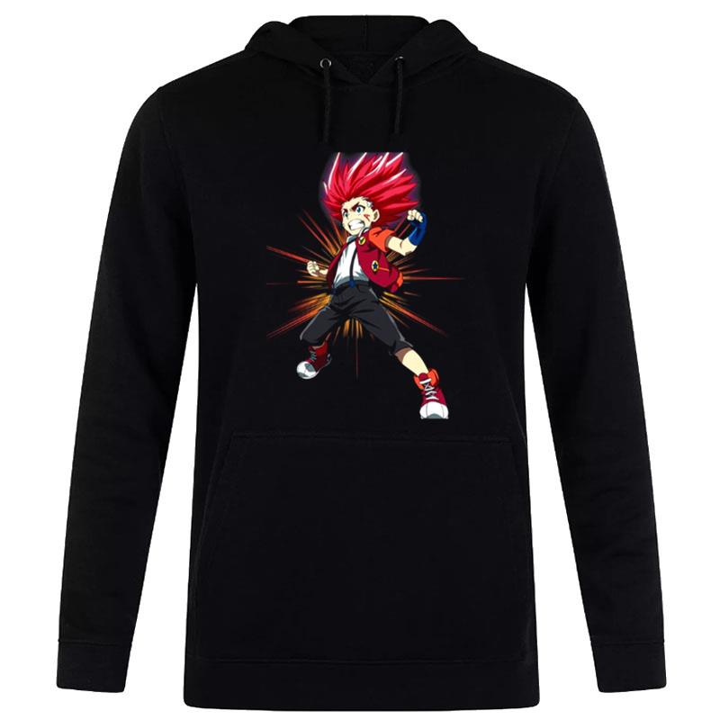 Strong Kid Aiger Akabane Beyblade Burs T-Shirt Hoodie