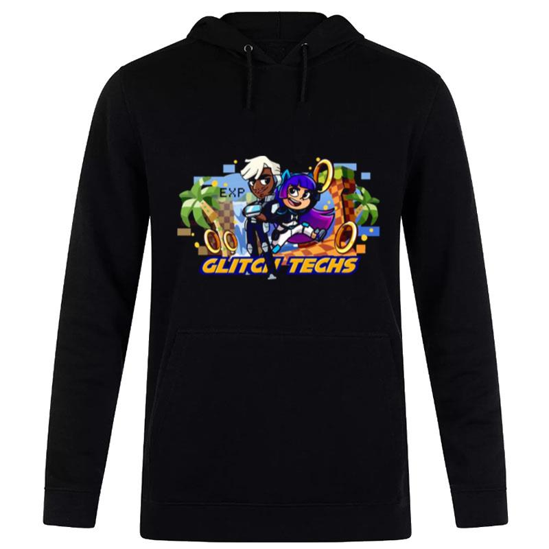 Strong Team Glitch Techs Sonic T-Shirt Hoodie