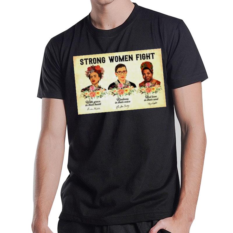 Strong Women Fight 2022 T-Shirt T-Shirt