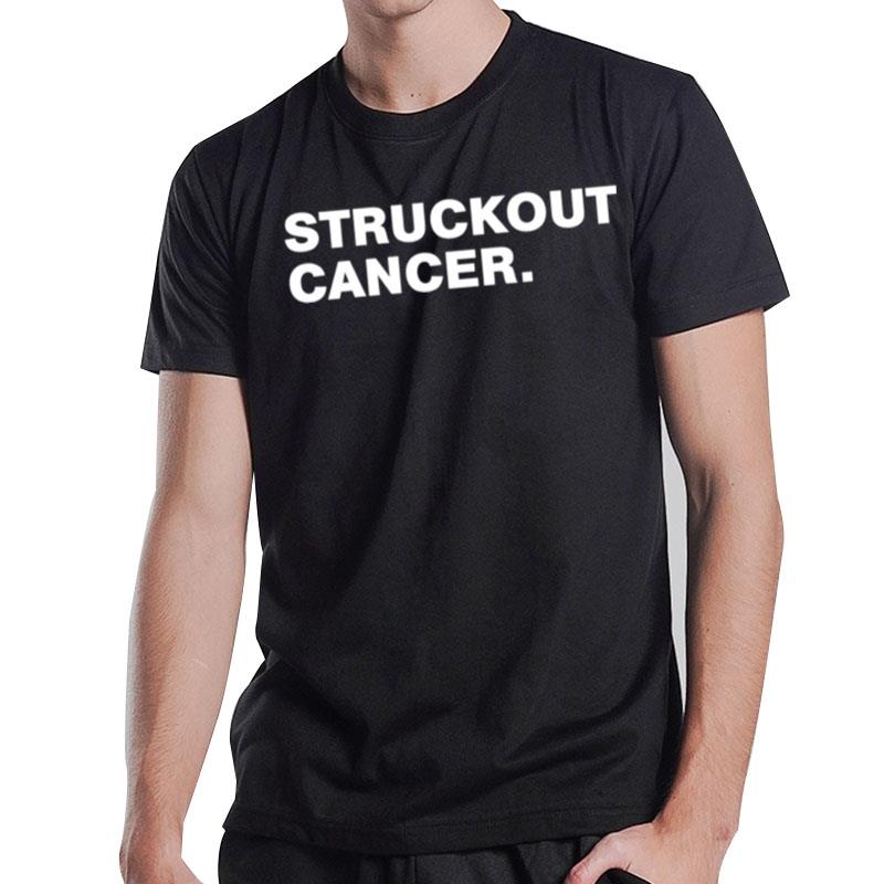 Struckout Cancer T-Shirt T-Shirt