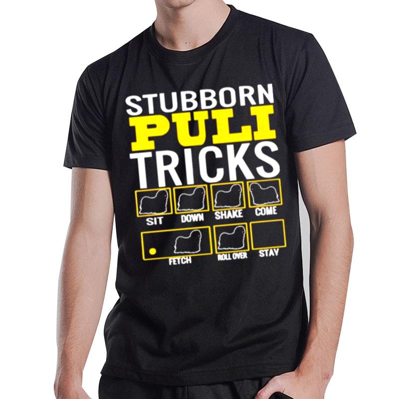 Stubborn Puli Tricks T-Shirt T-Shirt