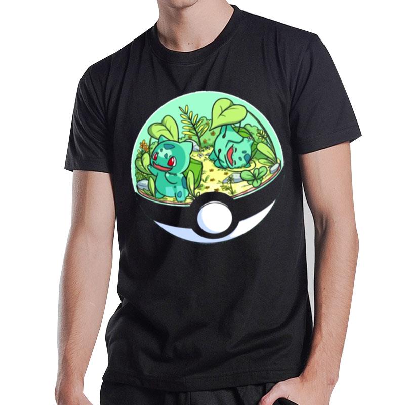 Stucked In Pokemon Ball Bulbasaur T-Shirt T-Shirt