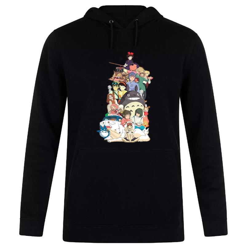 Studio Ghibli Character T-Shirt Hoodie