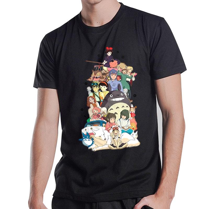 Studio Ghibli Character T-Shirt T-Shirt