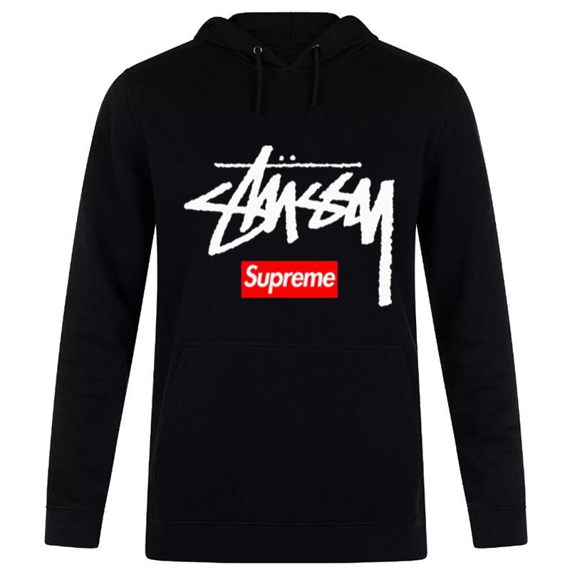 Stussy Supreme T-Shirt Hoodie