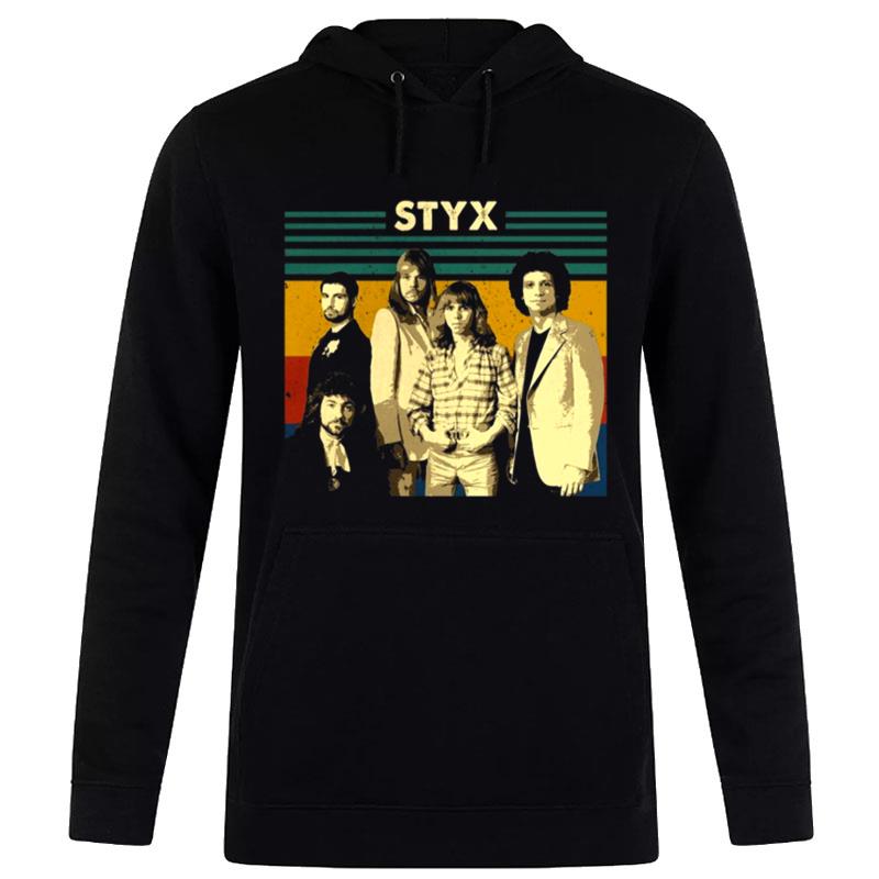 Styx Retro Vintage T-Shirt Hoodie