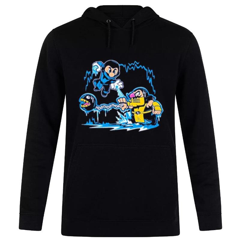 Sub Zero Wario Scorpion T-Shirt Hoodie