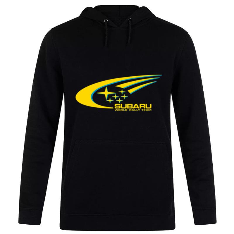 Subaru Rally Livery Yellow T-Shirt Hoodie