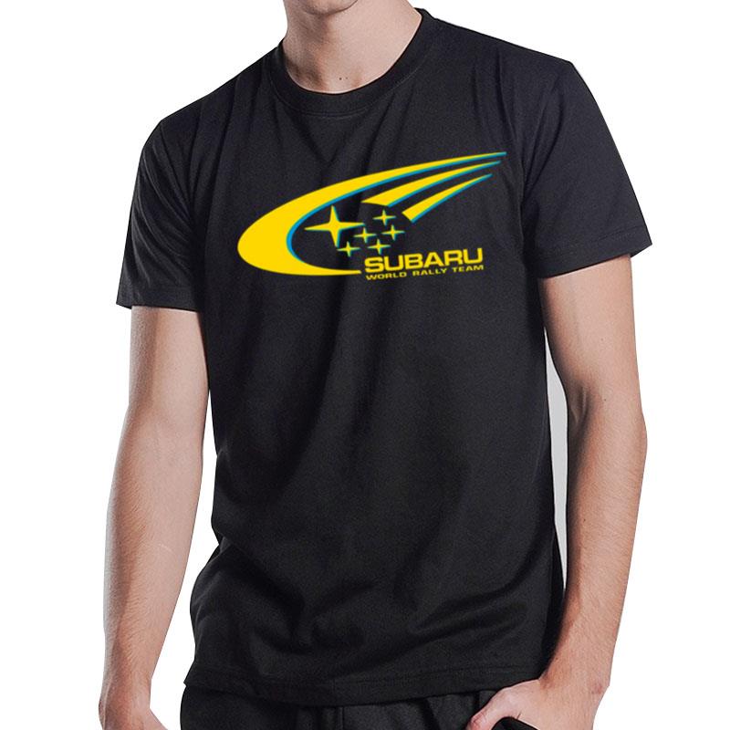 Subaru Rally Livery Yellow T-Shirt T-Shirt