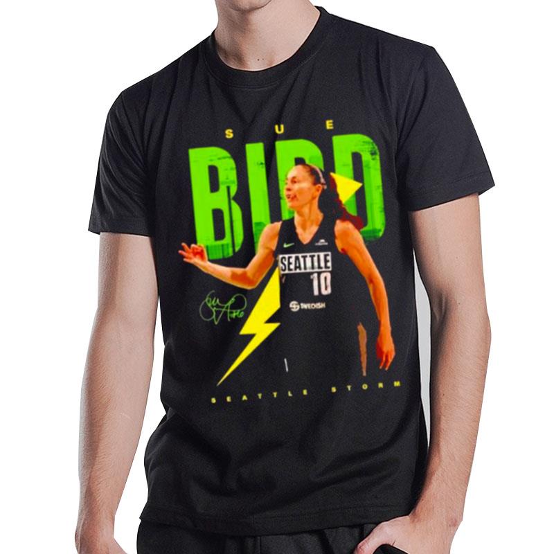 Sue Bird Seattle Storm Signature T-Shirt T-Shirt