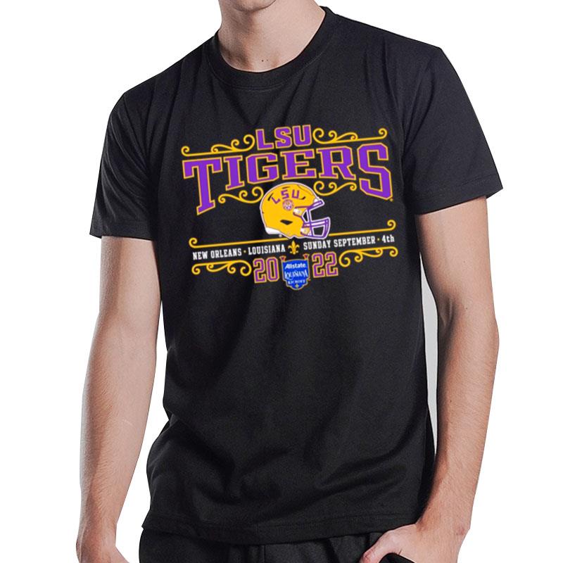 Sugar Bowl Lsu Kickoff 2022 Unisex Fleece T-Shirt T-Shirt