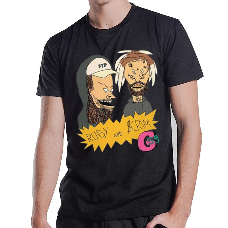 Suicide Boys Ruby And Scrim Cartoon T-Shirt T-Shirt